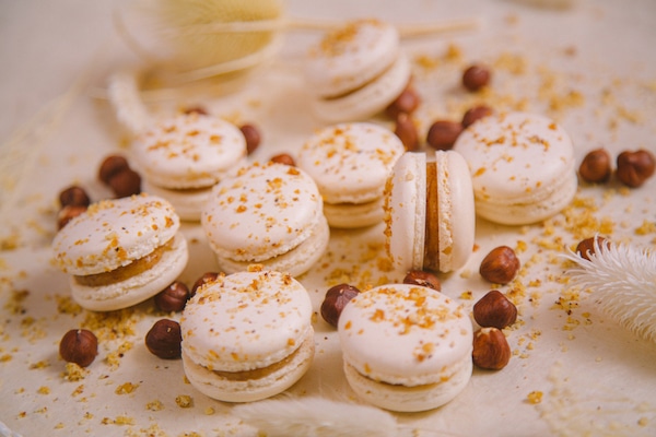 macaron personnalise gateau de mariage