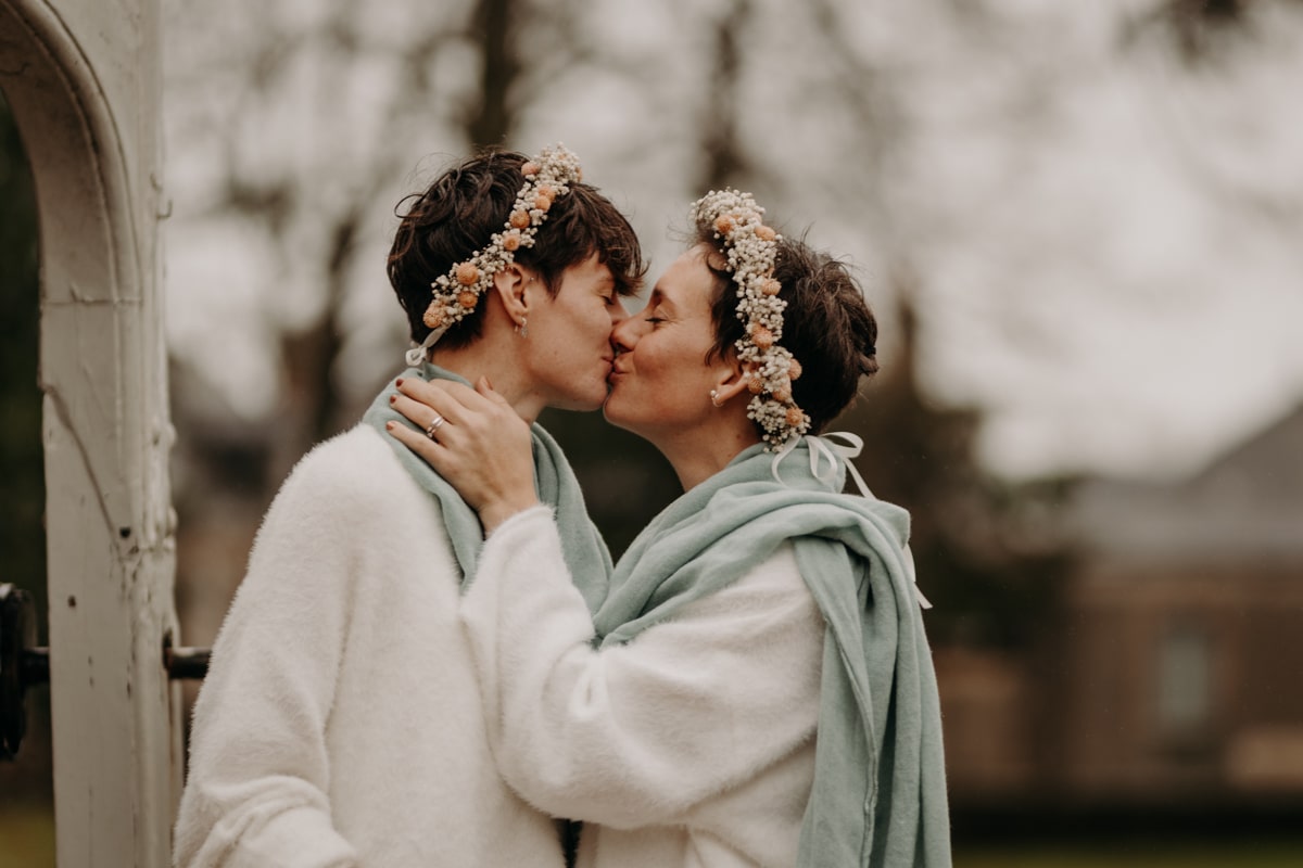 couronnes fleurs sechees etoles mariage hivernal mayenne