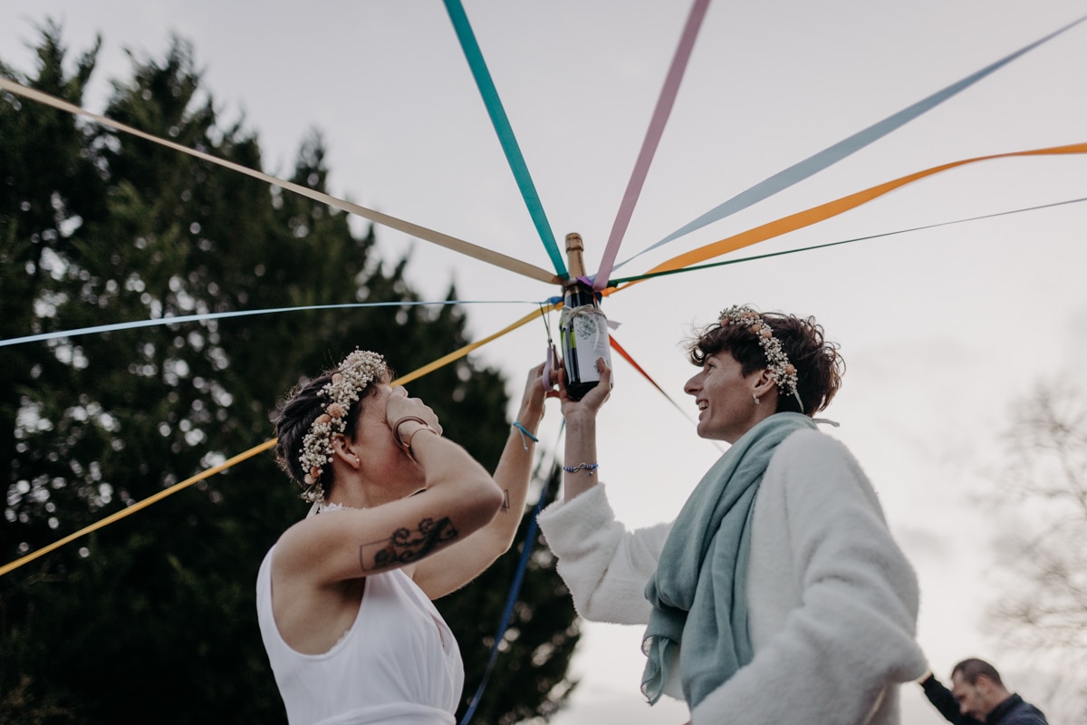 ronde des rubans mariage hivernal mayenne