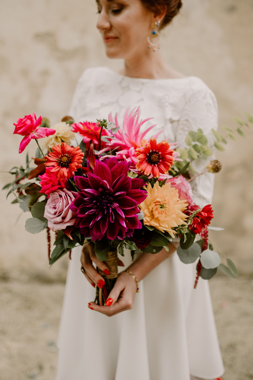 bouquet de mariage fleuriste ecoresponsable Bretagne