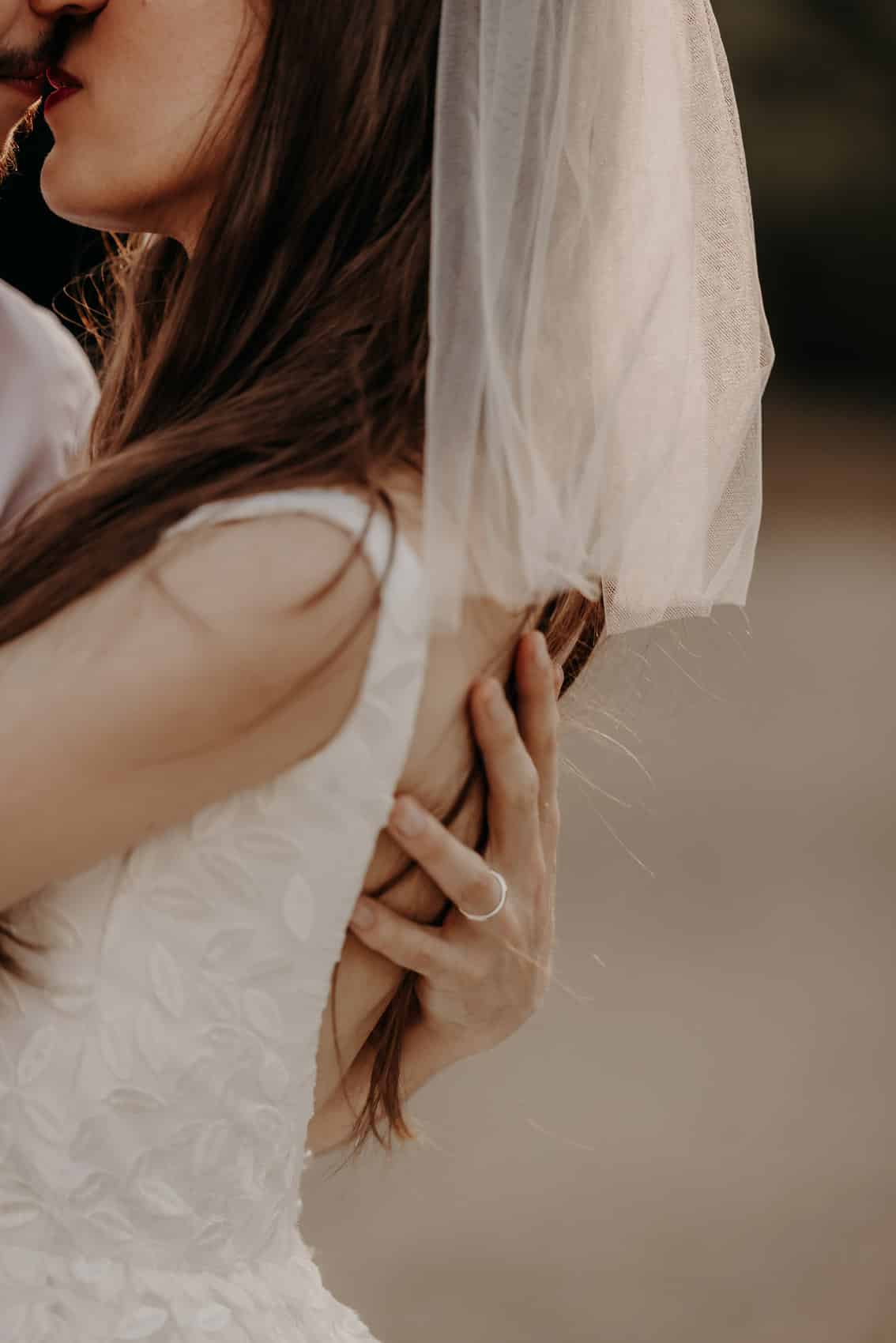 love mariage couple seance photo voile de mariee angers