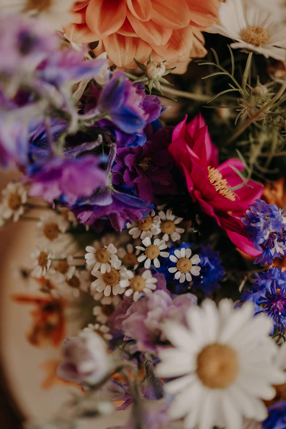 bouquet mariage multicolore ete angers