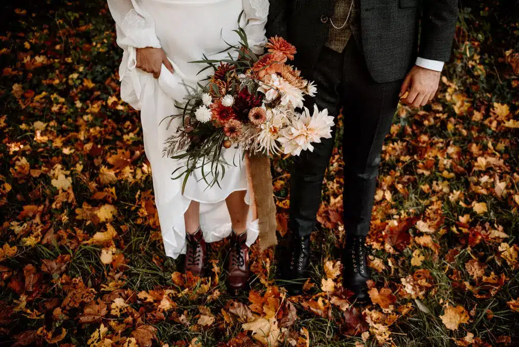 accessoires chaussures mariage hiver