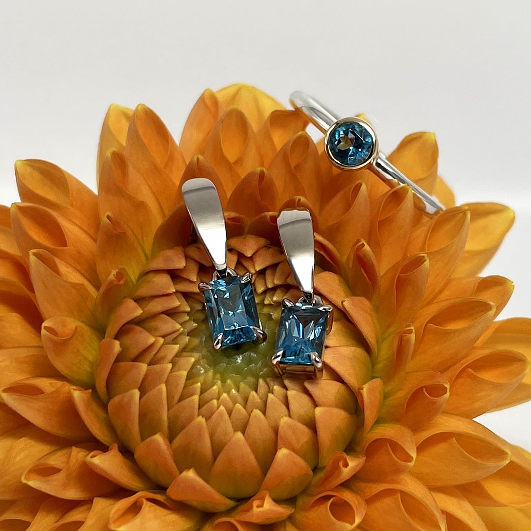boucles doreilles topaze or artisan joaillier angers