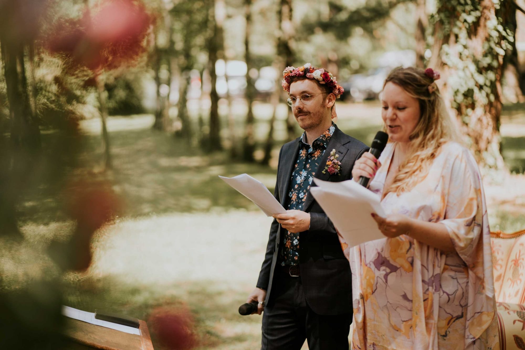 ceremonie laique discours invites mariage