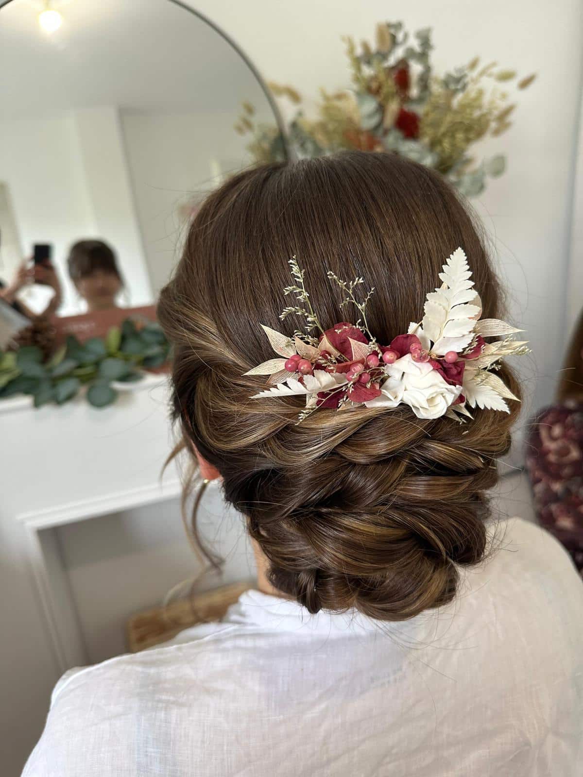 essai coiffure mariee chignon mariage nantes