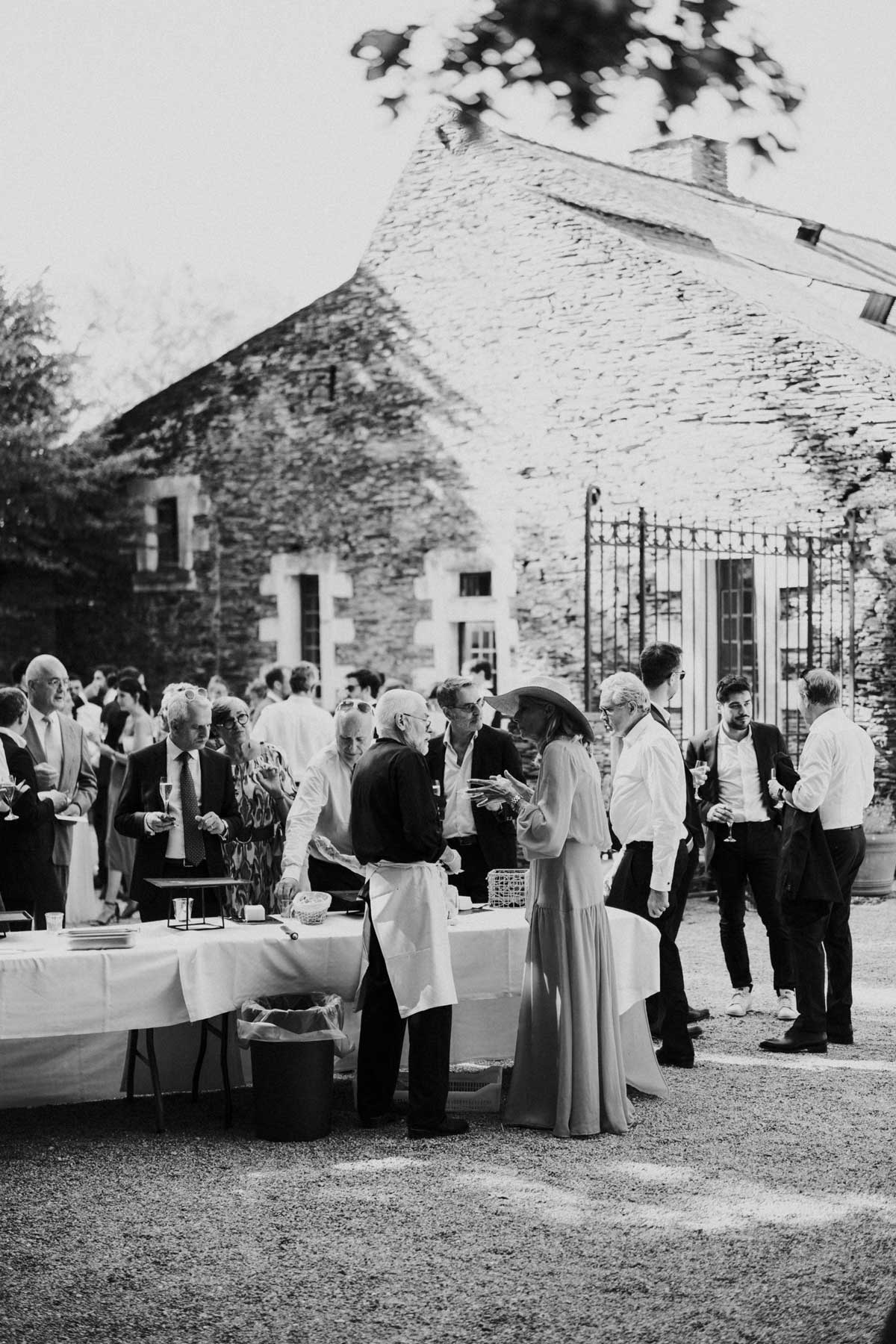 cocktail de bienvenue traiteur mariage angers
