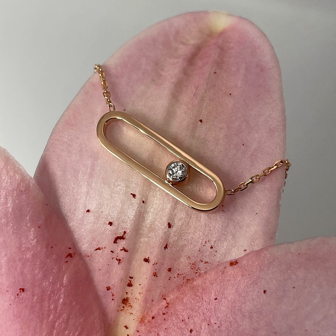 collier diamant or artisan joaillier angers