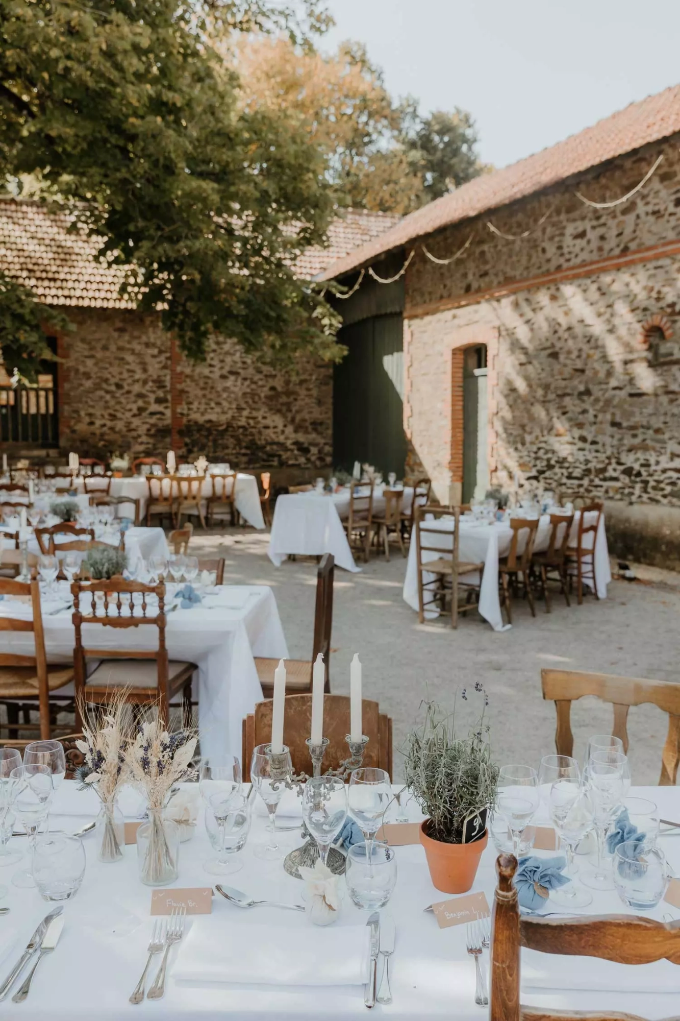 decoration de table champetre mariage