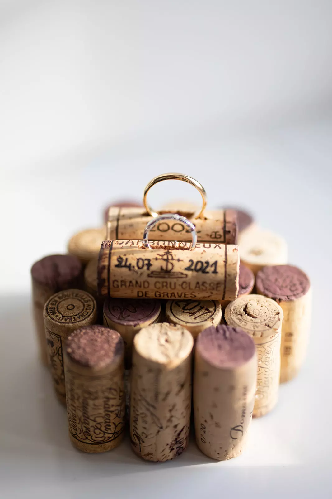 diy bouchon de liege mariage vignoble