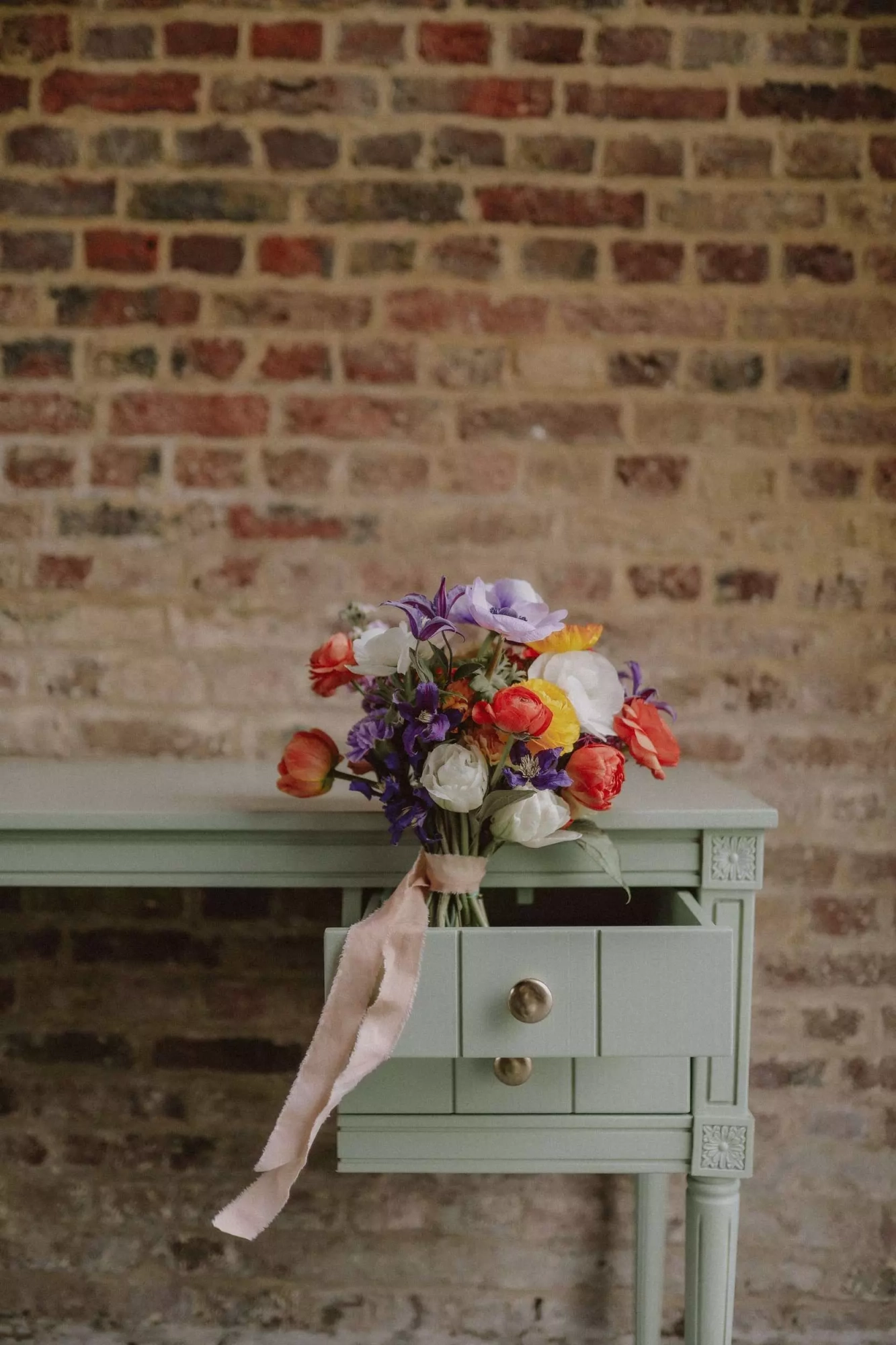 bouquet mariee colorfull hiver