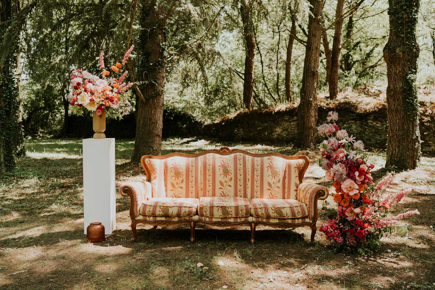 idee decoration ceremonie laique mariage colore