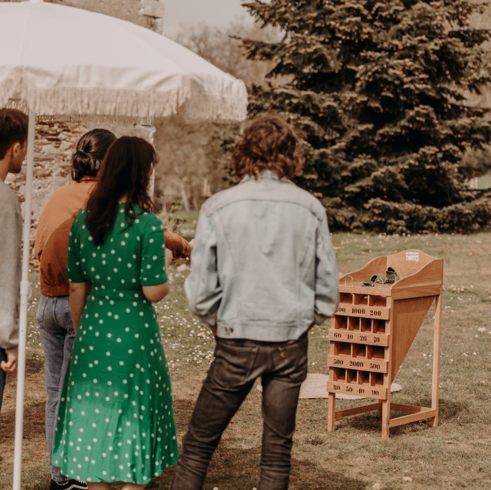 jeu en bois animations mariage nantes