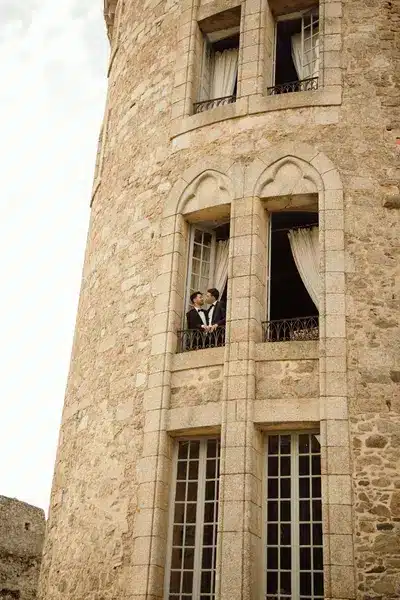 mariage en hiver chateau vendee