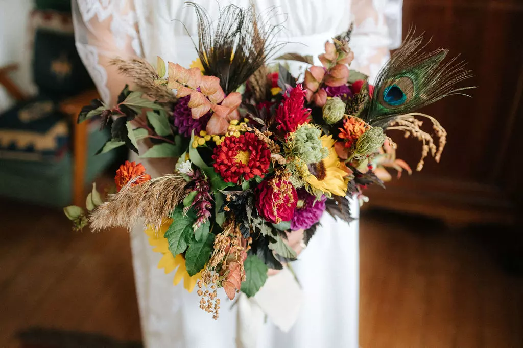 fleuriste eco responsable bouquet mariee fleurs françaises