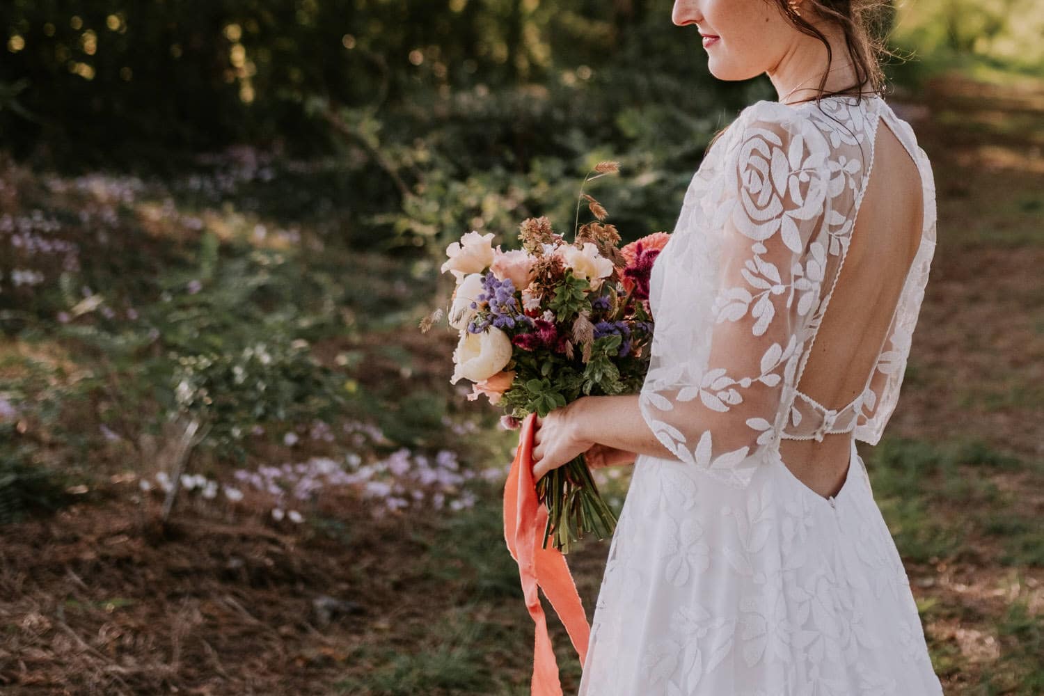 bouquet de fleurs mariage ecoresponsable