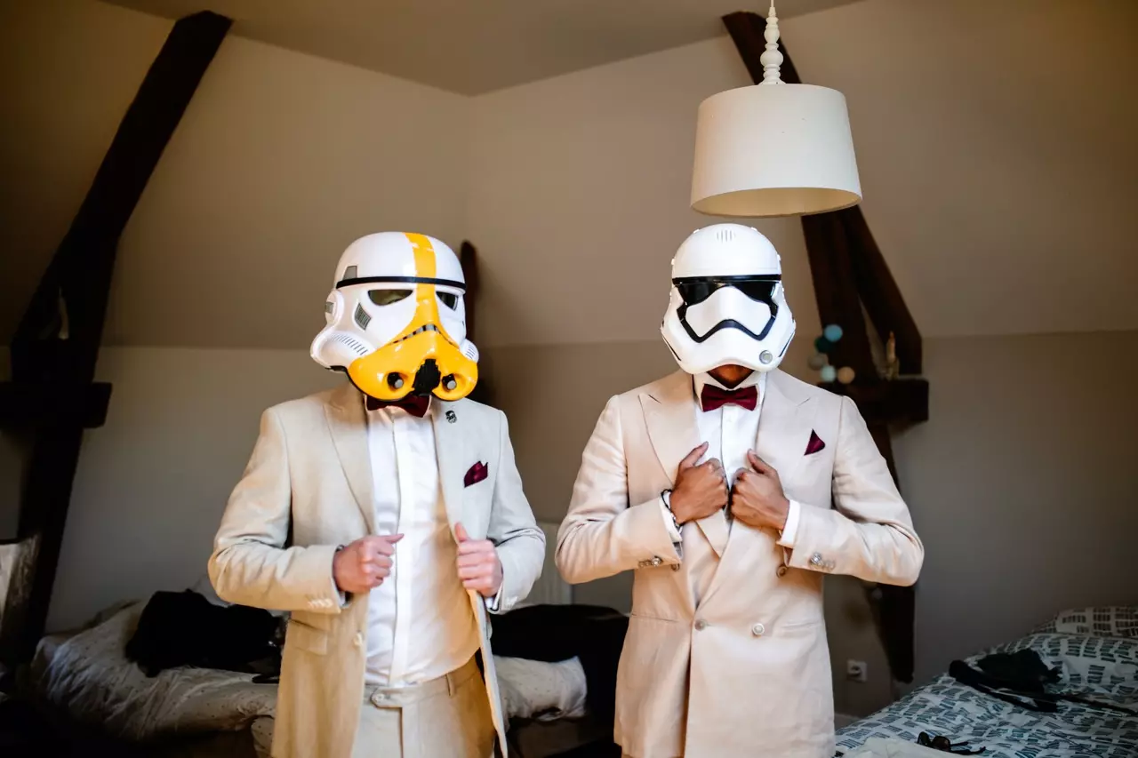 mariage geek star wars idee accessoire original