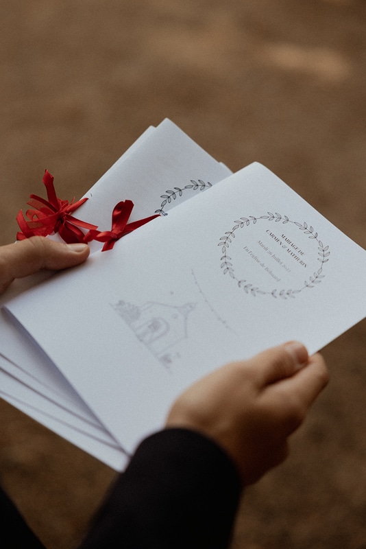 livrets ceremonie religieuse behuard angers papeterie