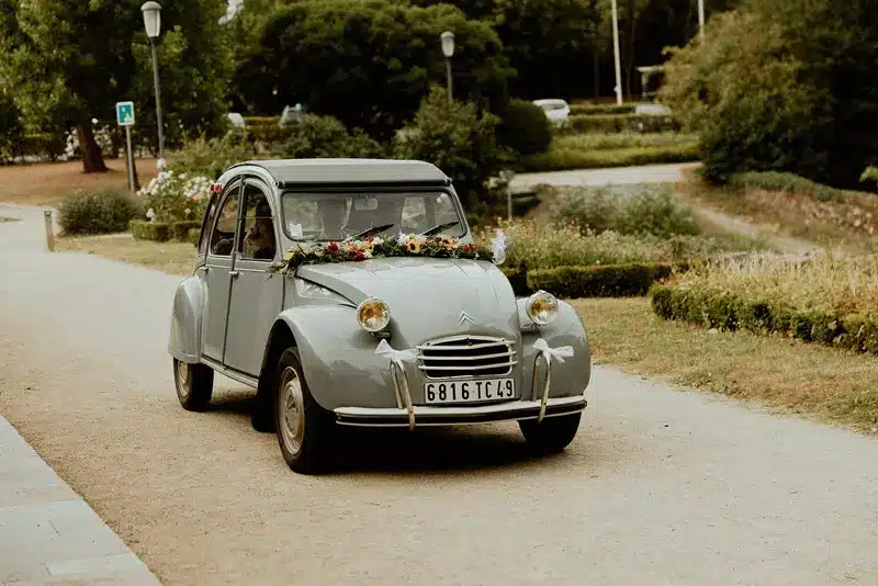 2cv voiture vintage mariage location