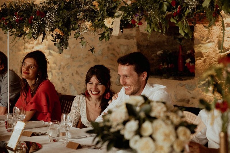 couple maries table d honneur