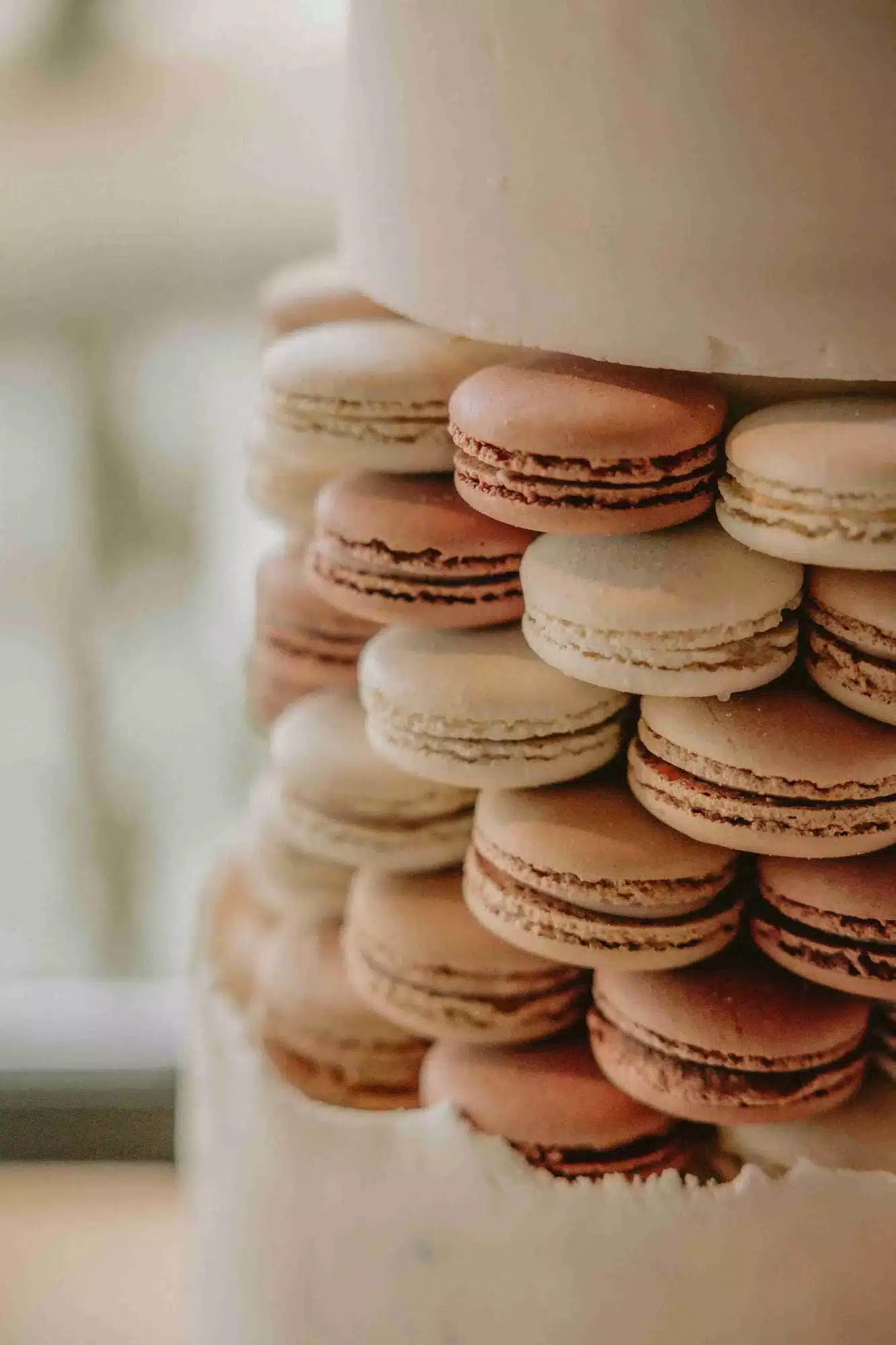 Gâteau Macaron doux Mariage