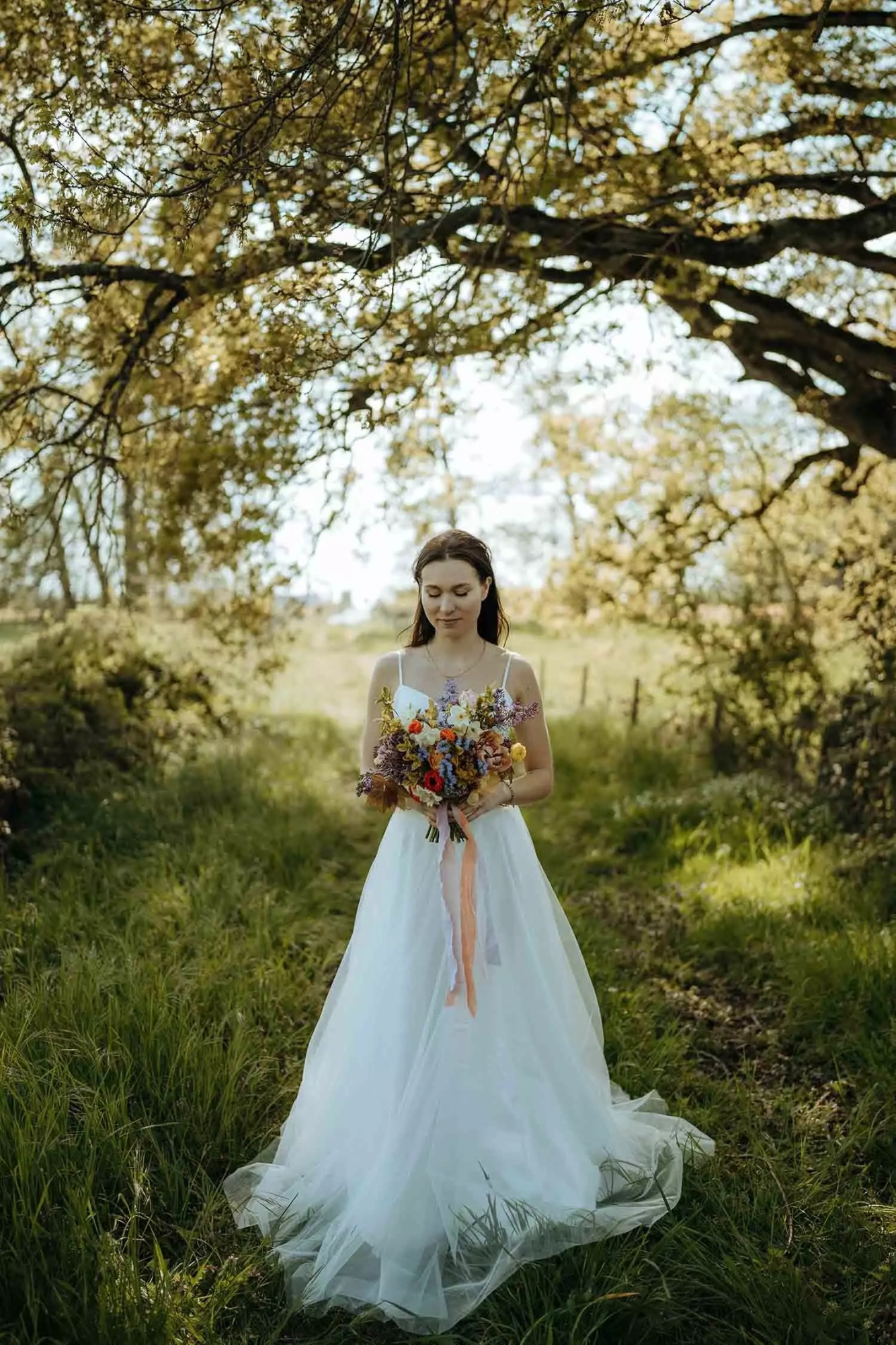 robe de mariée printemps nature sarthe