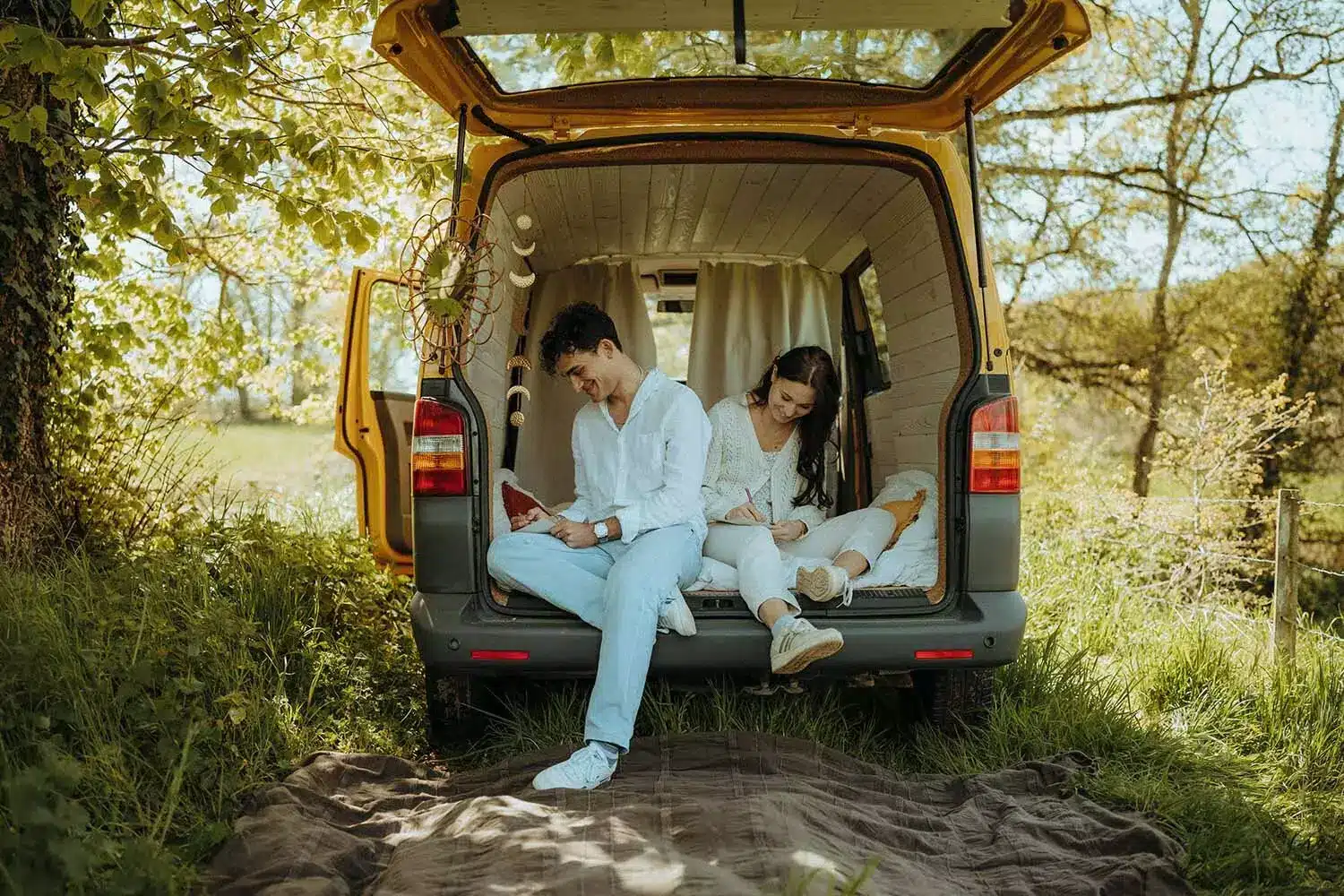 mariage elopement aventure van road trip sarthe