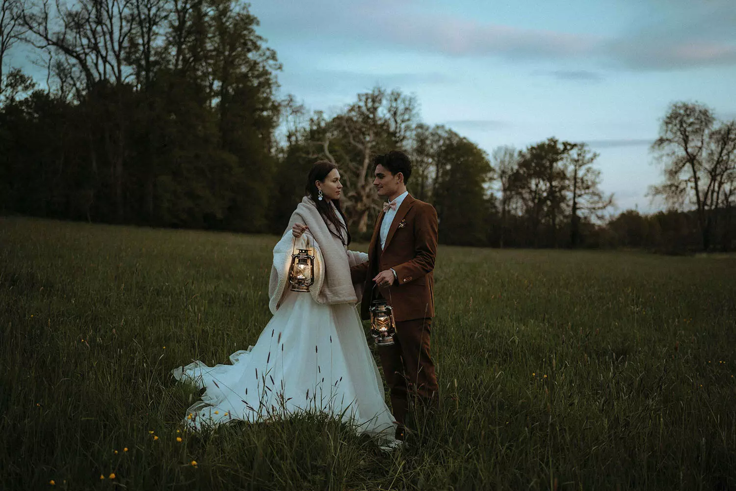 lanterne mariage champêtre sarthe