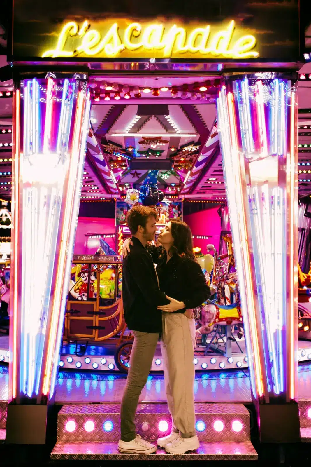 photo couple originale bordeaux fete foraine