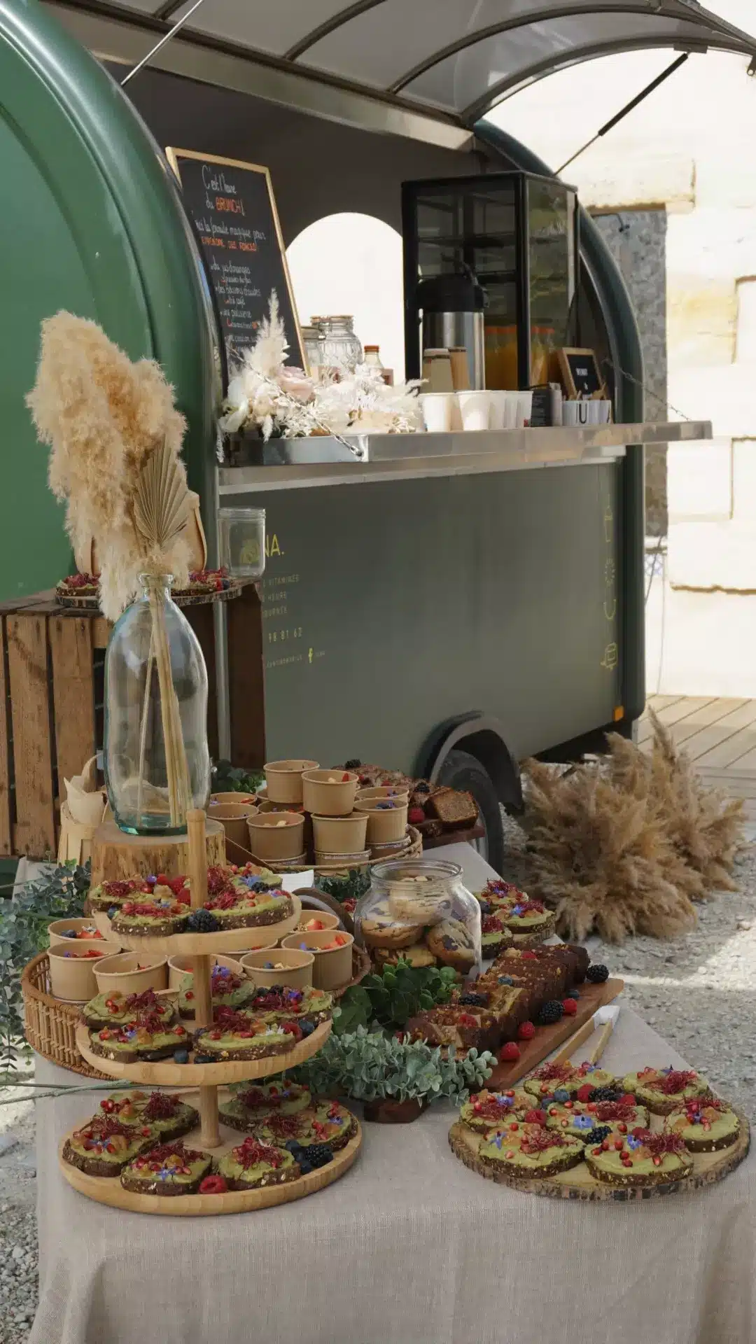brunch mariage healthy coloré bordeaux food truck