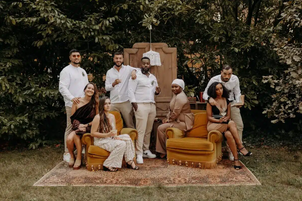 idee photo groupe mariage