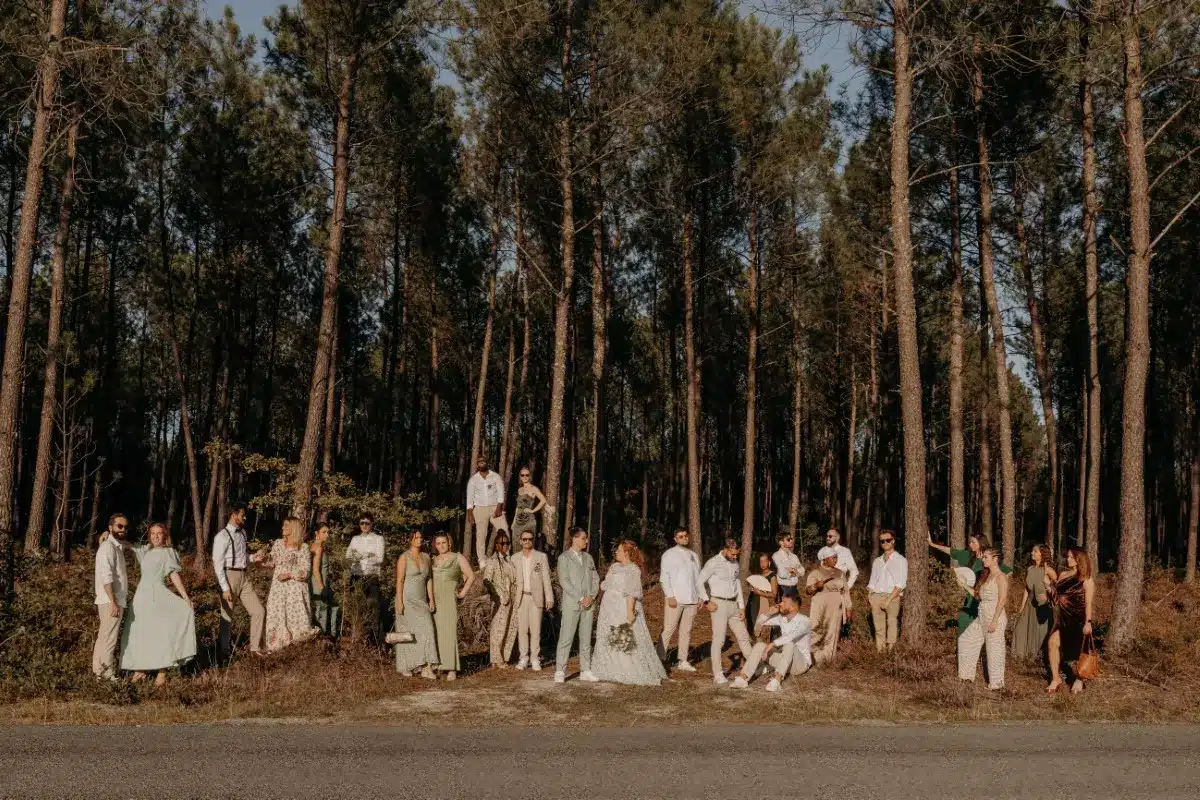 idee photo groupe mariage