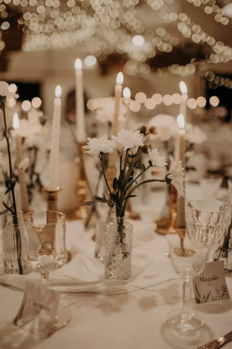 centre de table decoration mariage