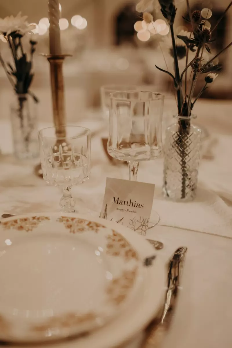 vaisselle chinee decoration table mariage