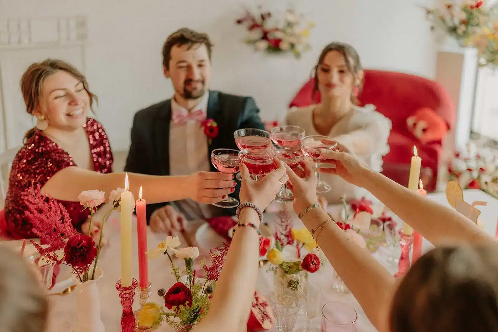 Cocktail Repas Témoins Mariage