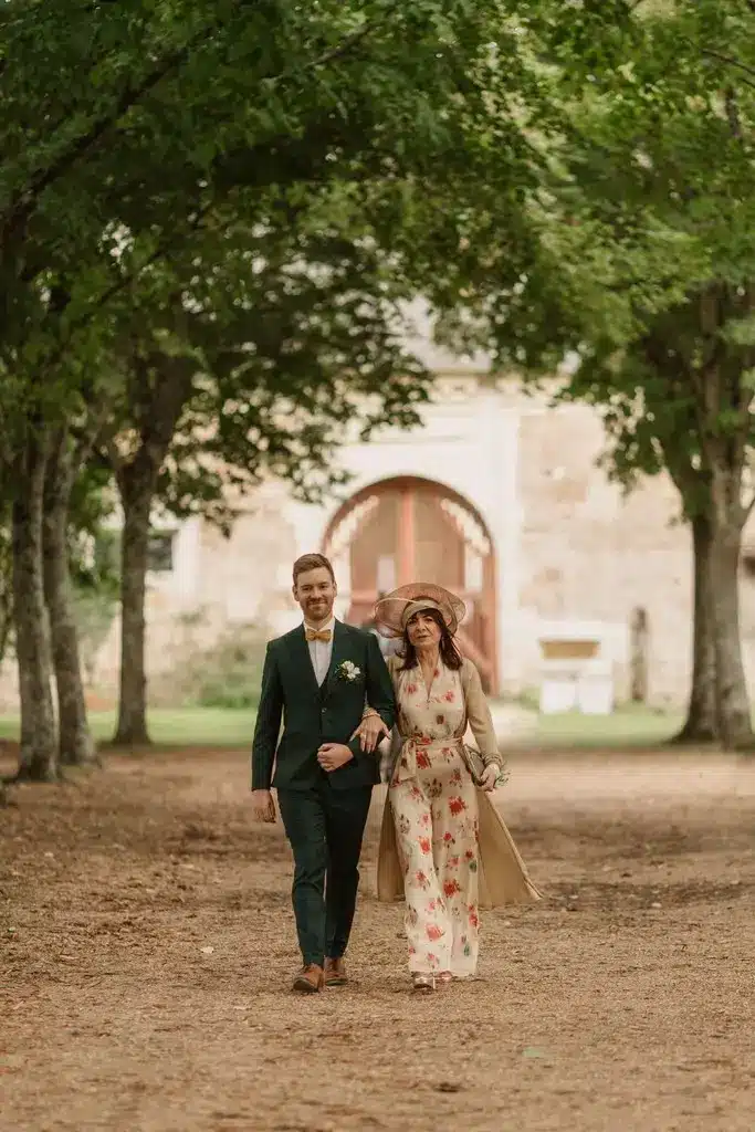 ceremonie mariage nature chic