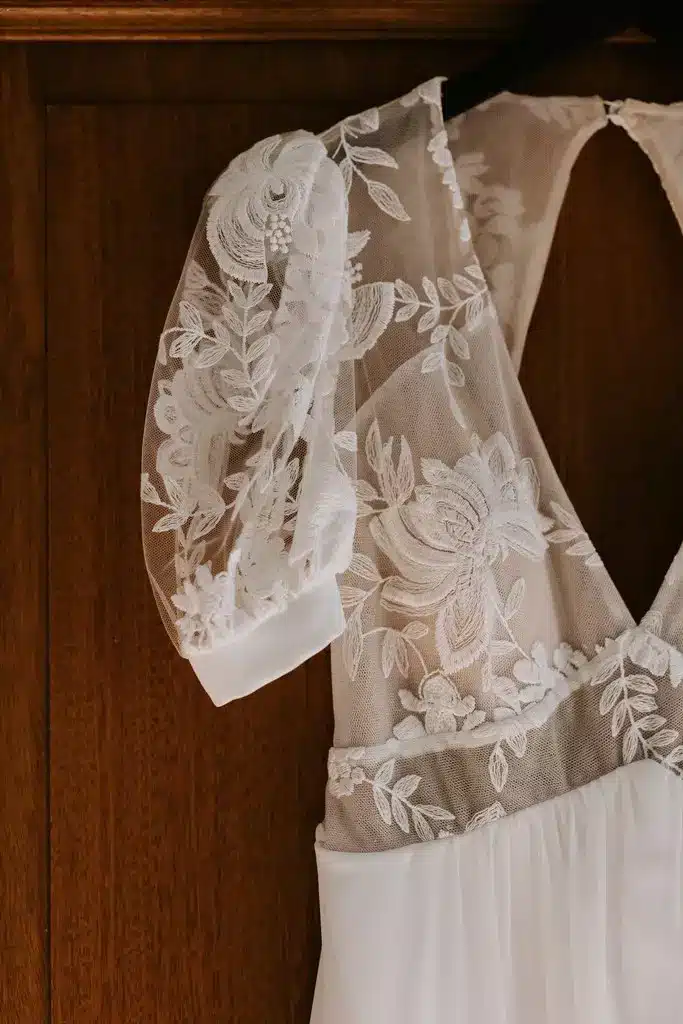 robe champetre chic dentelle angers