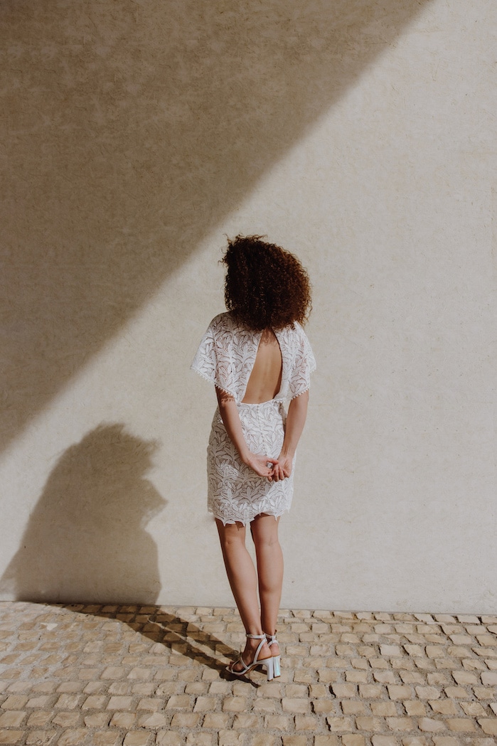 robe de mariée dos nu
