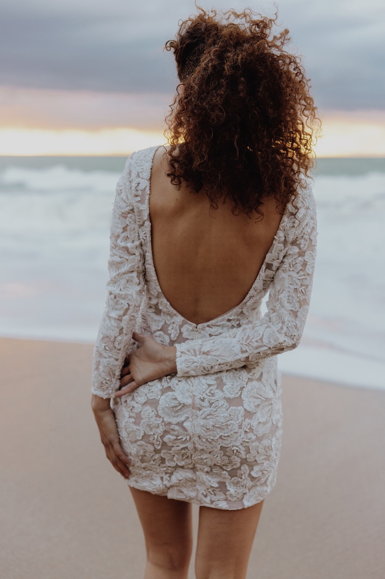 robe mariée perlé