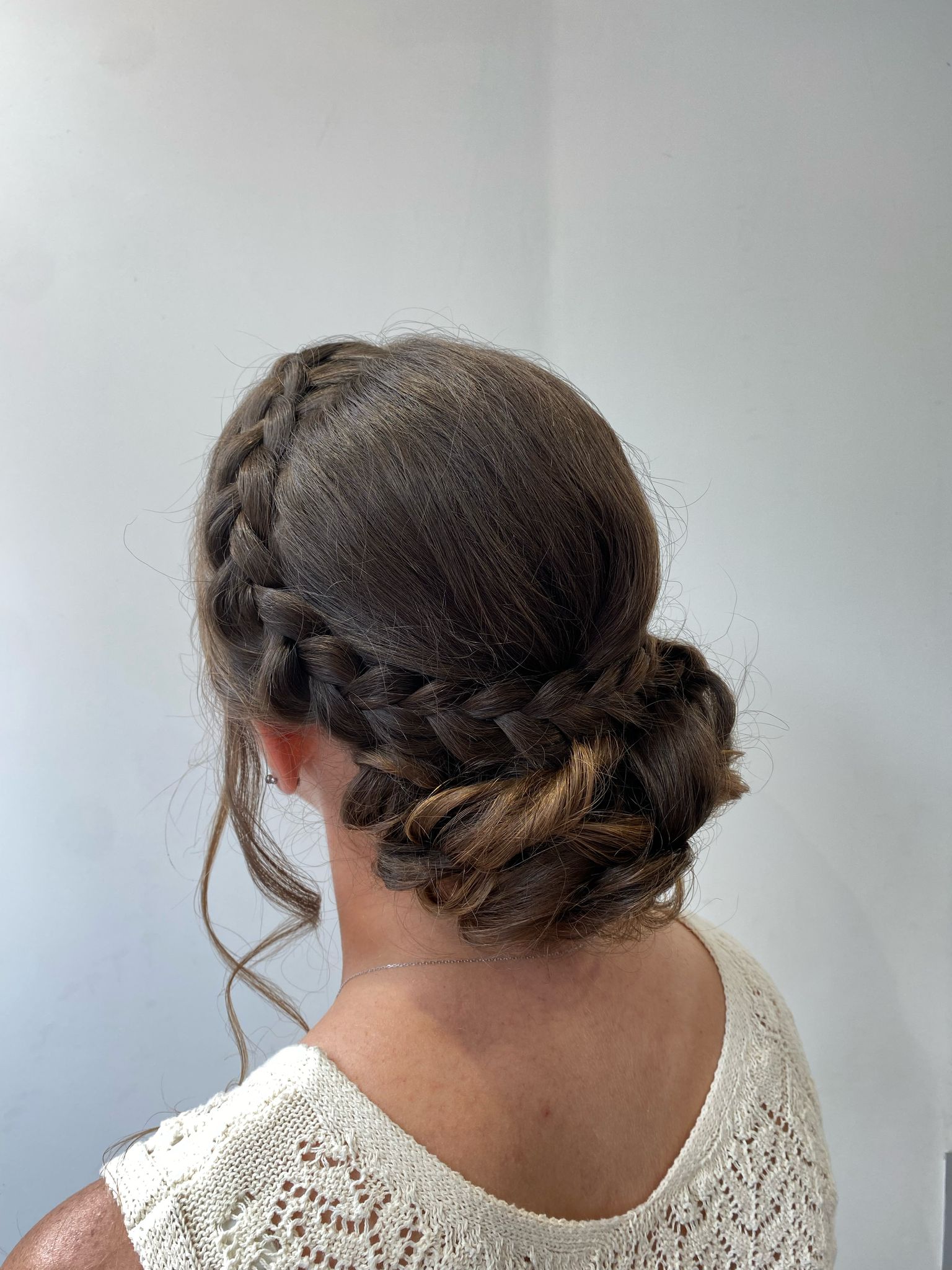 chignon mariée mariage le mans
