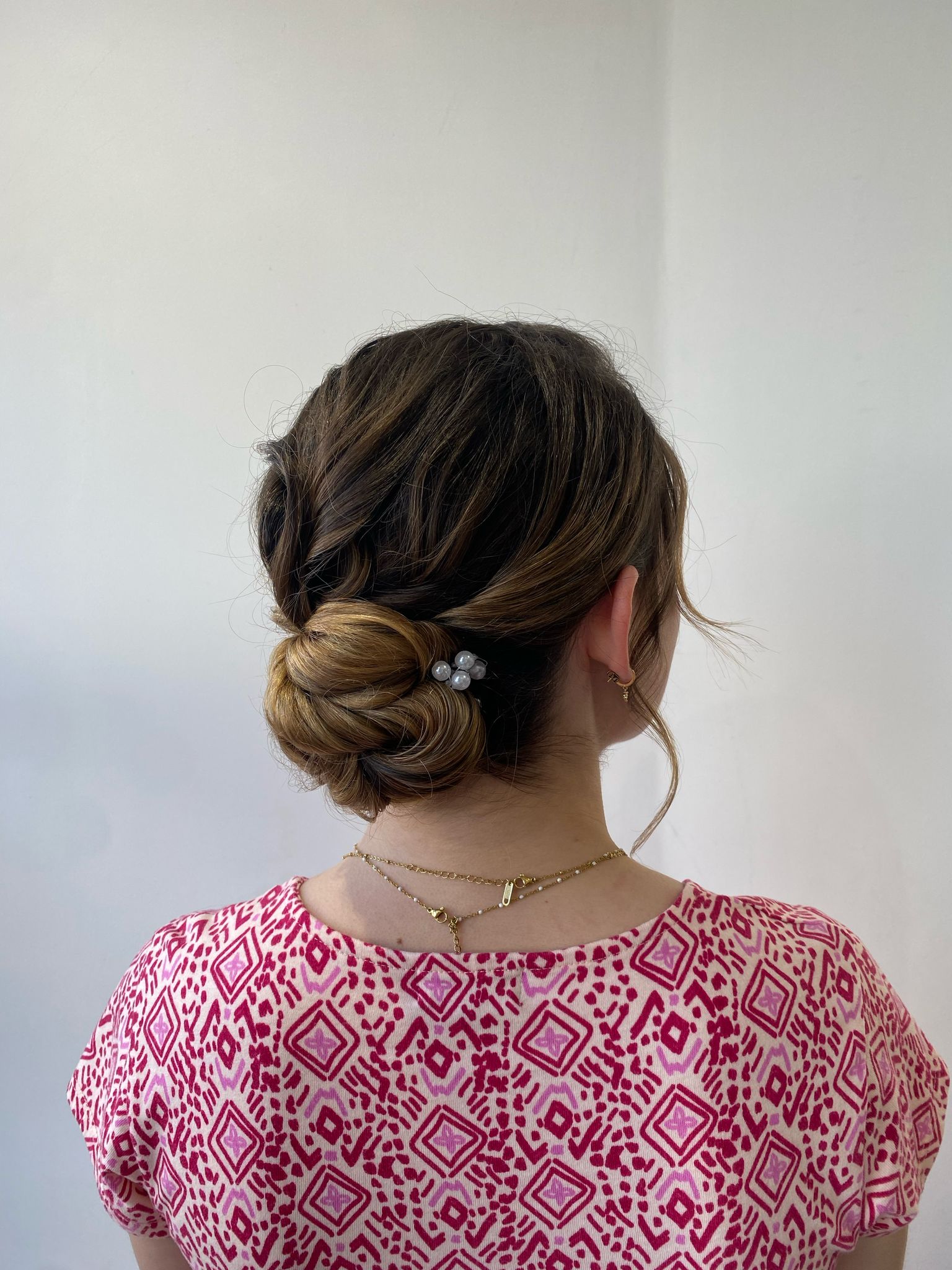 coiffure mariage chignon bas le mans
