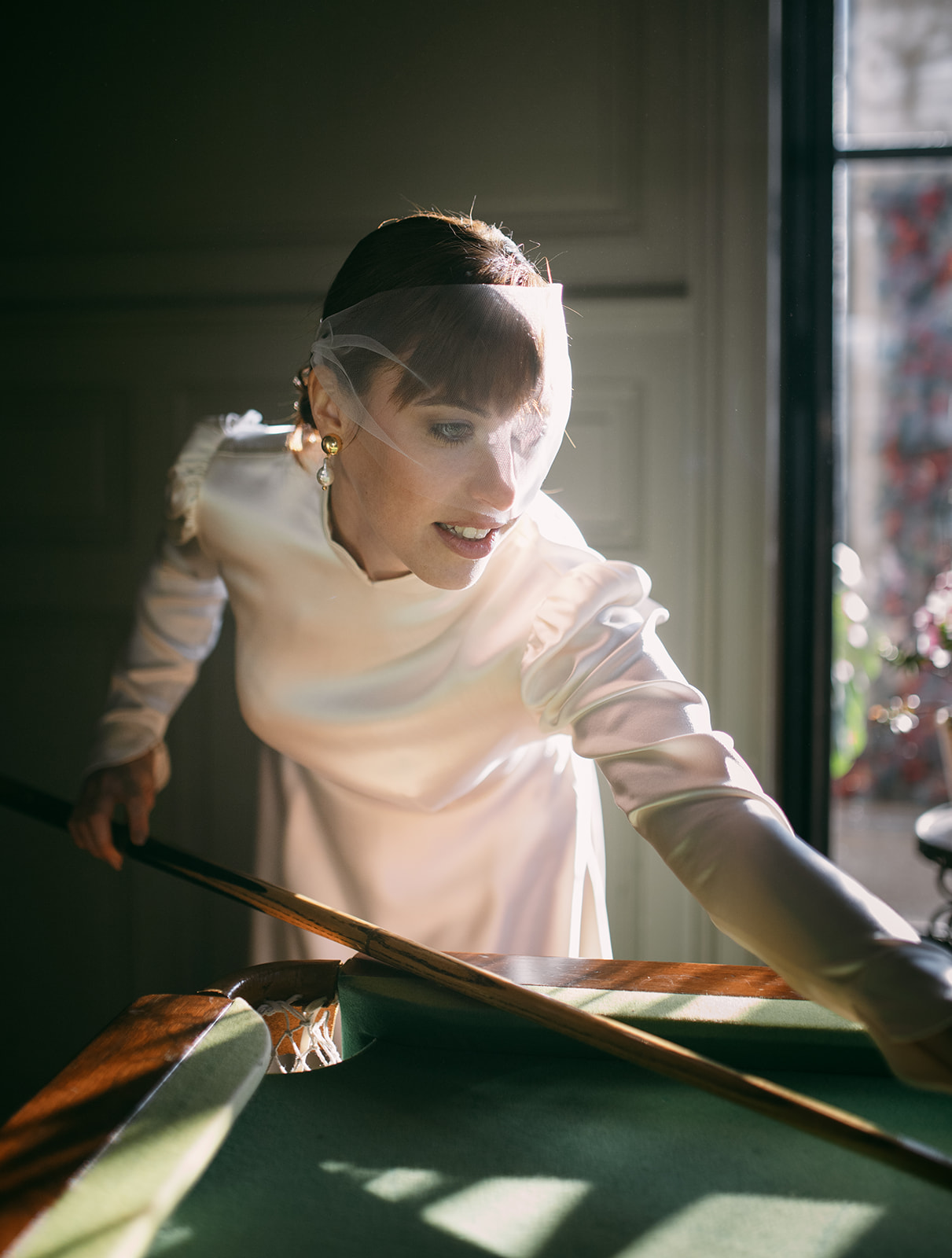 robe mariage satin nantes