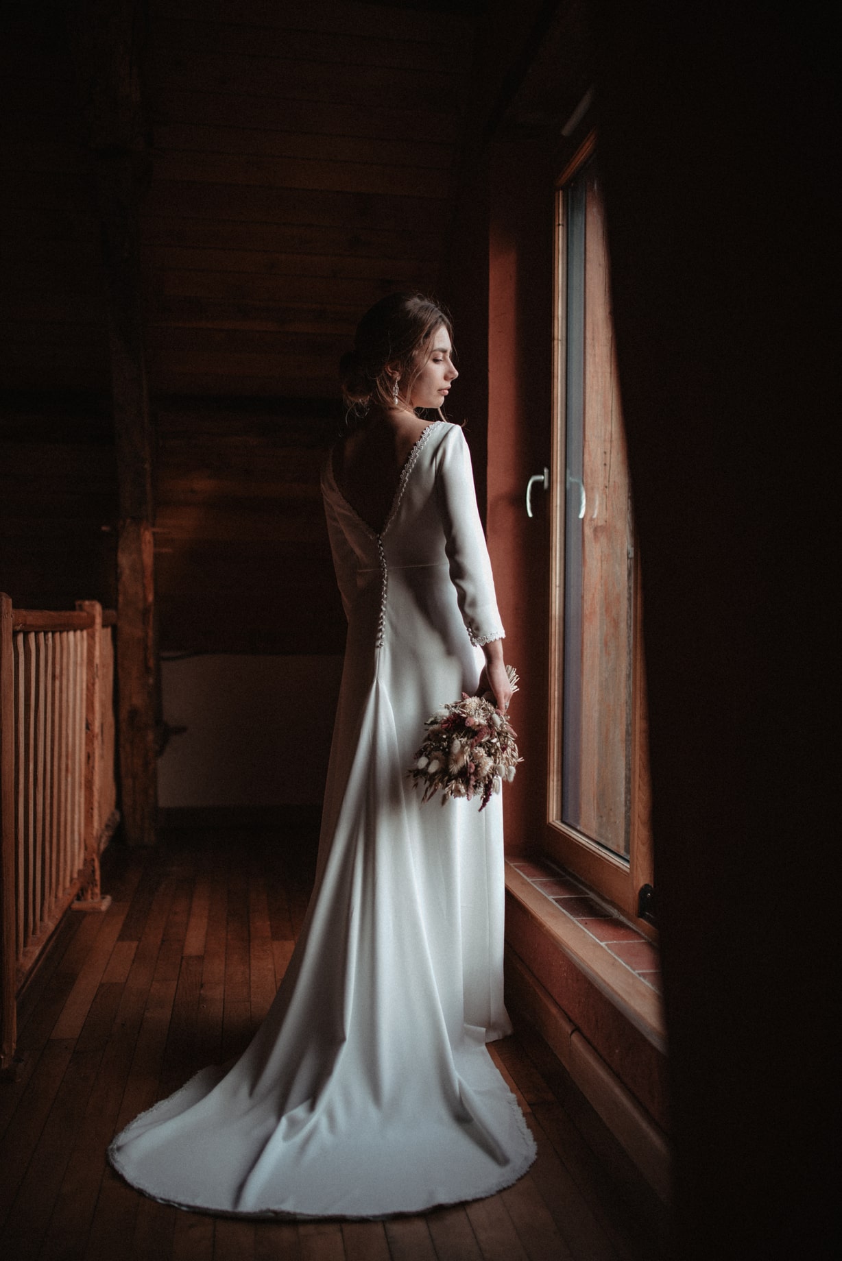 robe de mariée traine voilage le mans