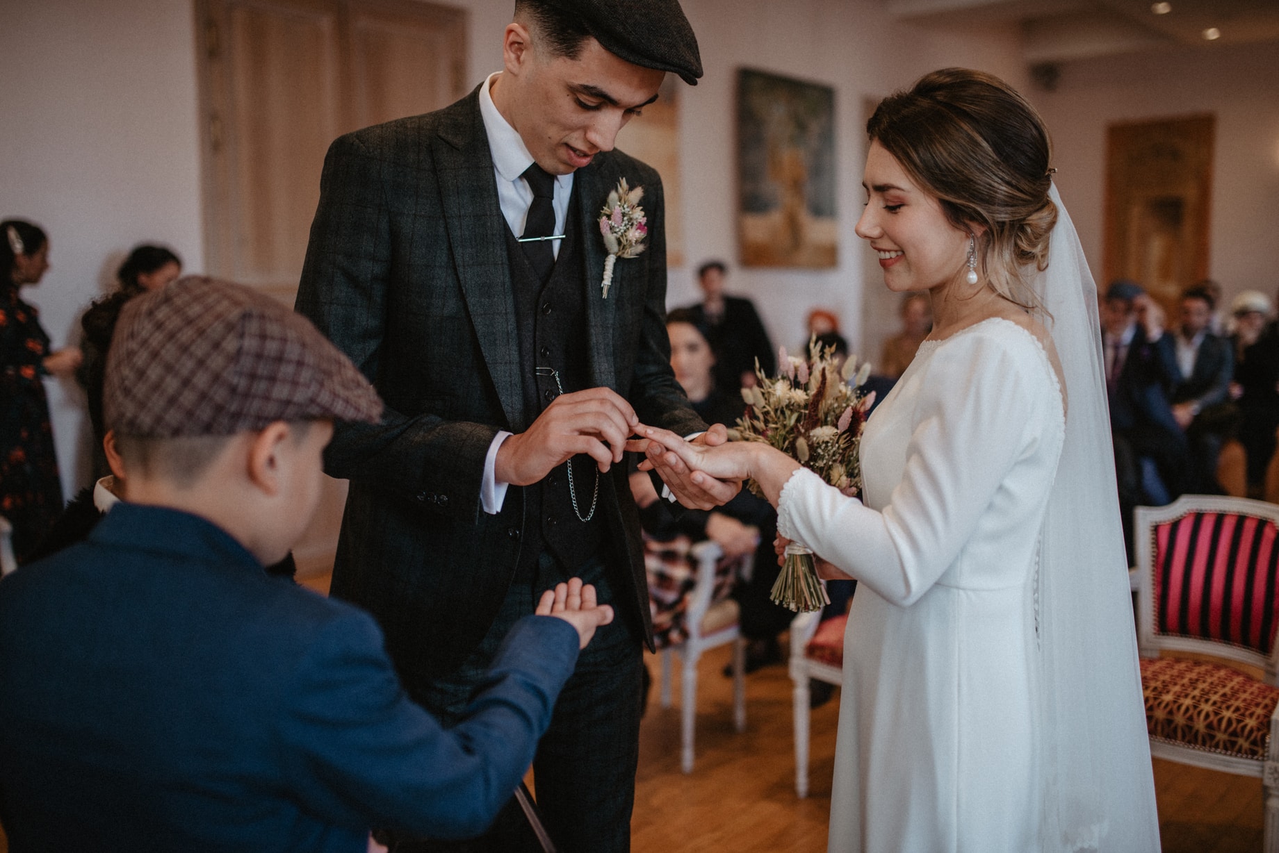 échange de vœux cérémonie laïque mariage orne