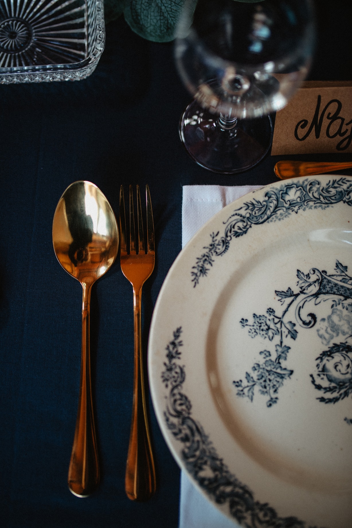 vaisselle vintage dépareillée mariage le mans