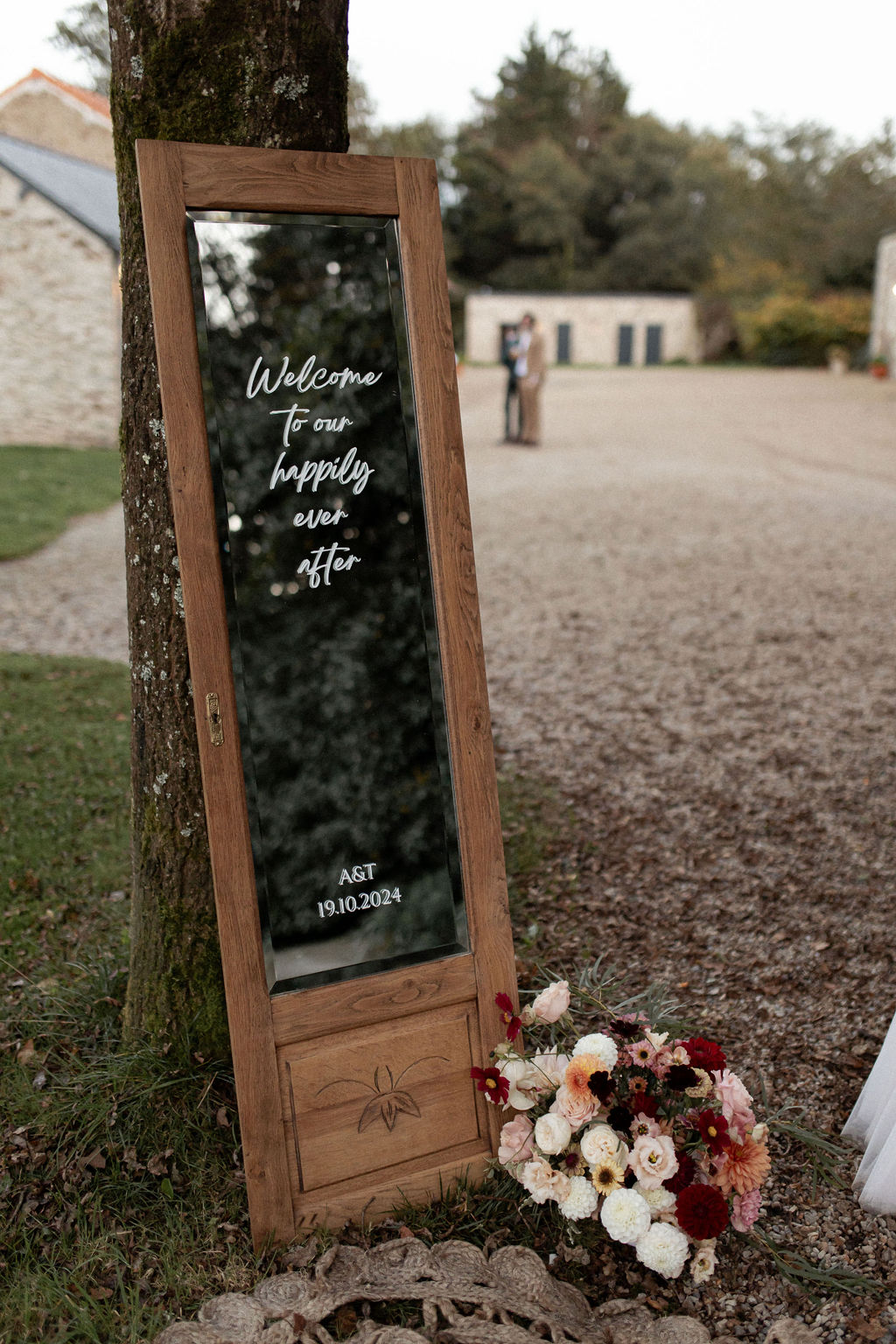 panneau bienvenue mariage nantes