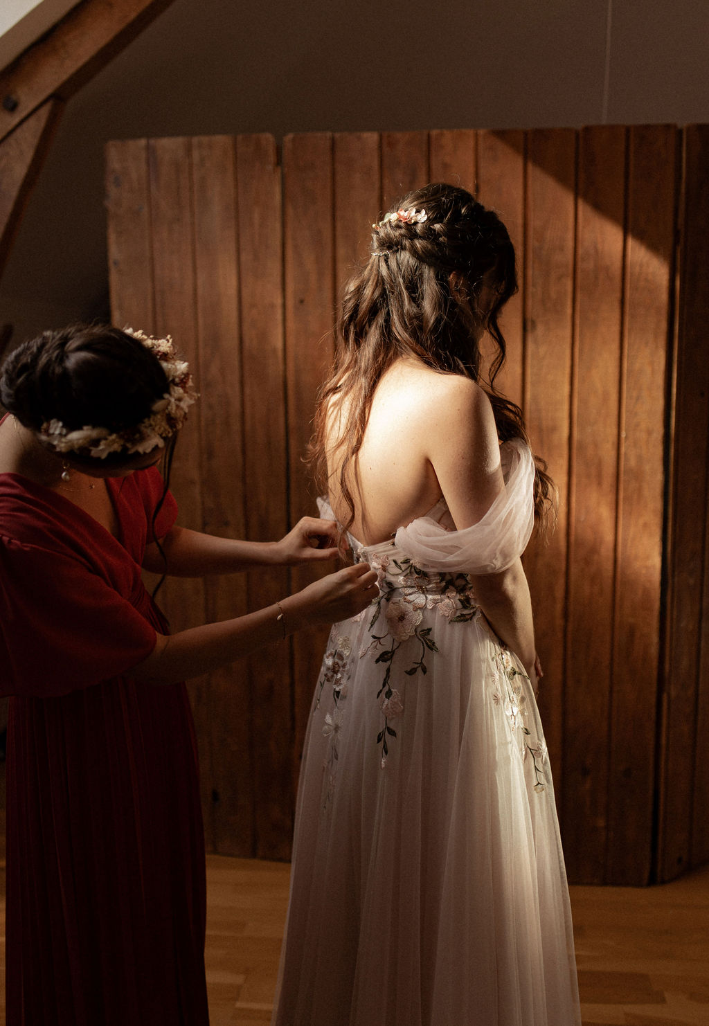 robe de mariee bucolique