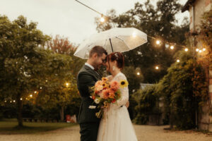 mariage pluvieux automne maine et loire