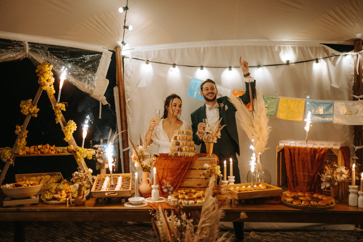 buffet des dessert wedding cake mariage pays de la loire