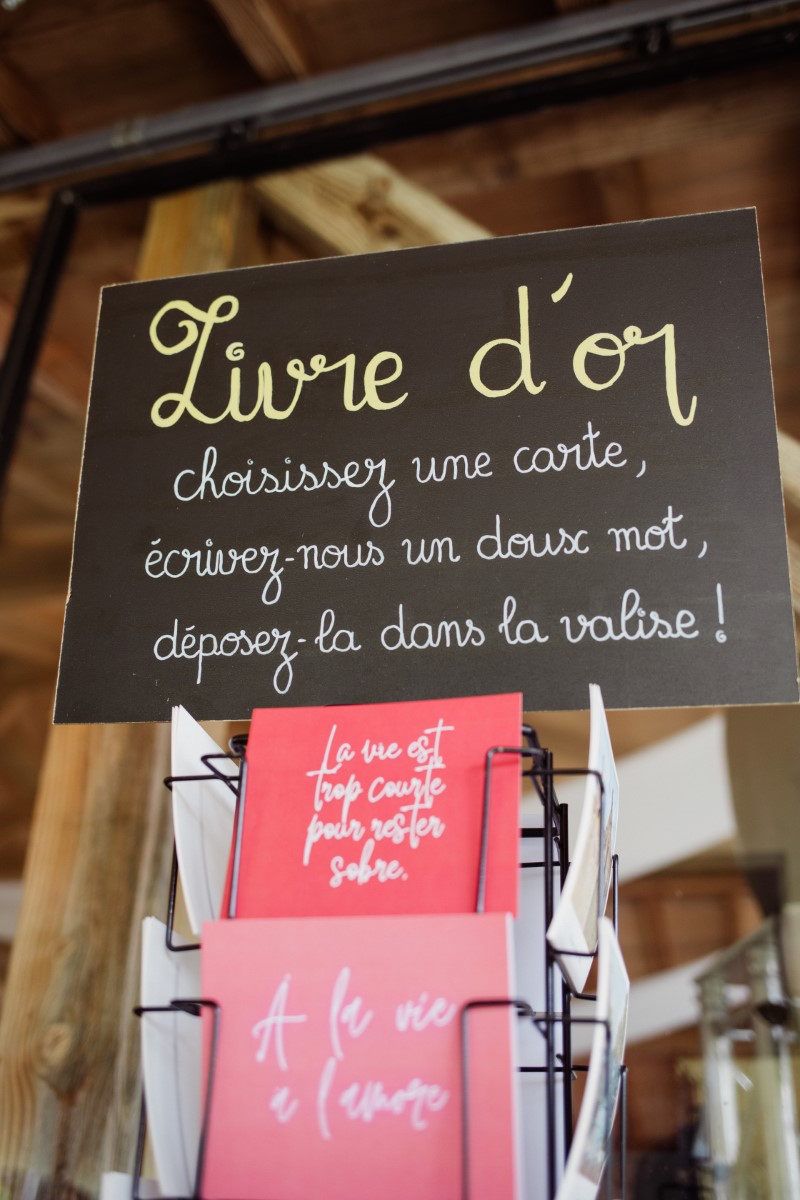 idées livre d'or mariage